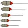 Generico Kit 5 Marakas 6g - 8g - 10g - 12g - 15g Bombarda Galleggiante da Pesca Rumorosa Trota Lago Regupero Maracas G-0