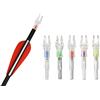 ZSHJG 3pcs LED Freccia Nock Cocche Automaticamente Lighted Nocks per Frecce Plastica Iluminato Freccia Nock Coda per Caccia 4.2 mm Albero (Rosso)