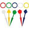 Generico Game degli anelli di lancio, lancio di anelli per bambini,Kids Education Rings Colorful Game di lancio | Attività sportive interattive genitore-figlio per il pensiero logico per la spiaggia, giardino