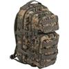 di Miltec Zaino Tattico Militare Esercito Trekking Softair Scuola da Escursione e Sopravvivenza Desert Sabbia Mimetico Molle Originale da Uomo 20 Litri