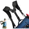 Raypontia Cinghie per sacca da golf a doppia spalla,Tracolla regolabile per borsa | Comoda tracolla, resistente tracolla per borsone da viaggio, borse sportive, borsa per laptop