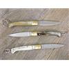 marca 1x Knife Coltello 11,5 CM SARDO Sardegna Pattada Portachiavi Manico Corno di Bue