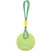 Gatuida Accessori da tennis per donna: borsa portamonete - portachiavi sportivo da tennis con cartoni animati - portachiavi con ciondolo a zaino in PVC e borsa porta cuffie