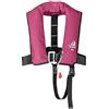 12skipper Junior giubbotto di salvataggio automatico ISO 150N con imbragatura, giubbotto salvagente, rosa