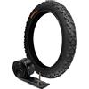 ECOVELO EBB12MAD 1 Camera + 1 COPERTONE Nero per Mountain Bike 12 1/2 X 1.75 2 1/4 (47-203)