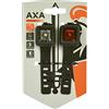 AXA Faro del.y Luce tras.axa niteline 11 LED c/Batteria ne.