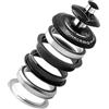 wanhaoaony Serie Sterzo per Bicicletta Bicycle Headset 30 34 42 44 41.8-52 42-47 44-56 44-50.6mm MTB Headset 1 1/8 1 1/2 Tapered Tube Integrated Straight Tube Headset