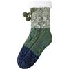 Generico Calze Invernali Donna Semplice- Calzini Antiscivolo Di Natale Sexy Alla Caviglia Vintage In Pile Natalizio Ginocchio Con Pompon Per Un Comfort E Calore Accoglienti Casa Unisex Morbidi Lavorati 2026