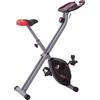 HIGH POWER RIDE F192 Cyclette da richiudibile - Cyclette con Resistenza da 8 Livelli, Volano da 6kg, Display con 10 Programmi di Allenamento - Ciclette per Casa - Doppia Regolazione Sella e Manubrio