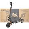 KuKirin Monopattino Elettrico Adulti, Doppio Motore, Autonomia 70KM, Ruote 10, Sospensione Idraulica, Freni a Disco, LCD, LED, Pieghevole per Città e Avventura, G2 Master