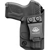 PoLe.Craft Ruger LCP MAX Fondine Kydex IWB Fondine Custom Fit: Ruger LCP MAX .380 Pistol - Cintura Interna Nascosta Il Trasporto - Adj. Ritenzione di cant - Copertura Mag bottone - Ingresso allargato