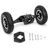 RUETERY 8 pollici Skate Wheel Skateboard Truck Combo Set con supporto per ruote, ruote combinate, skateboard, puleggia per fuoristrada, camion elettrici, mountain board longboard