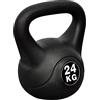 vidaXL Peso Kettlebell Peso con Maniglia Kettle Bell 24 kg.in plastica per Allenamento