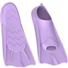 ENEN Pinne Corte Nuoto Piscina Regolabili Taglia 27-44, Pinne Snorkeling in Silicone Morbide per Allenamento Unisex per Bambini e Adulti Uomini Donne (XL(39-41),LY23 Viola)