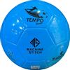 MONDOGIOCHI Pallone da Calcio Misura Regolare N.5 Ufficiale, Ideale per Allenamento outdoor, Pallone cucito a macchina in TPU Palla Calcio per Bambini e Adulti, Design azzurro napoli (TS-9100)
