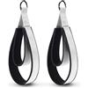 HASSLICKIT 2 cinghie per pilates, pilates, doppio anello, confortevole spessore migliorato, cinturino a doppio anello per fitness, attrezzatura per pilates, accessori per allenamento a casa, palestra, yoga