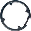rockible Copertura Protettiva per Ruota Copertura per Corona Corona per Catena Leggera, Nera, Portatile per Protezione della Catena della Bici per Ciclismo, 10,4 cm