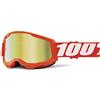 100% Strata 2, Maschera da Cross Unisex Adulto, Vario, Unica