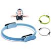 CLICLED Anello Pilates Yoga tonificante Braccia Gambe Resistenza Yoga Ring Fitness 37 cm