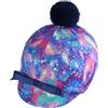 Harrison Howard Copri casco da equitazione con fiocco carino cuori