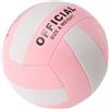 BELLIFFY Pallone da Pallavolo Indoor Rosa in Pu Eccellente Elasticità e Durabilità, Design Riconoscibile e Stile Elegante per Principianti e Giocatori Esperti