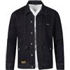 Generic Giubbino Jeans Uomo, Giubbino Estivo Uomo, Estivo Casual Denim Giacca Giubbino Slim Fit Giubbotto da Mezza Stagione Denim Cotone con Botonni E Tasche Giubbino Jeans Giacca in Denim Denim Jacket