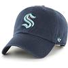 47 Berretto da baseball NHL Seattle Kraken Cap Basecap Cap Cleanup Navy