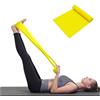 CLICLED Banda Elastica Fitness 150cm - Elastico Piatto Professionale per Pilates, Yoga e Fisioterapia - Fascia Resistenza Alta per Allenamento Braccia e Gambe