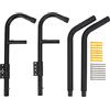 flexman Pianto di Stoccaggio di Kayak, Gancio di Surf a 90 Gradi Rotanti Pieghevole per Garage Kayak per Kayak, Tavola da Surf, Barca, Canoa, Paddle Board, Scale