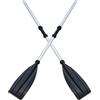 Generico Remi per barche, pagaie per barche - Pagaia per canoa in lega di alluminio 2 pezzi - Pagaia leggera per sport acquatici, pagaie per barche all'aperto per sport acquatici gommoni gonfiabili per kayak