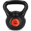 Spokey Kettlebell Peso Fitness in ghisa, Rivestimento PVC (3 kg)