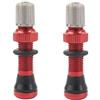 Jzoowar 1 Paio di Valvole per Aria Tubeless da 40 Mm per Bici da Strada E con Stelo Valvola Tubeless Universale Schrader da 10 Mm