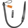 Bantoro Crafts Nero Frusta di Cuoio Lunga 3 Piedi/0,90 Metri, Frusta di Cuoio, Intreccio a 8 trecce, Frusta a Coda di Drago Singola, pagaia per sculacciate, BDSM