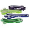 GymBeam Set di Fasce Elastiche Fitness di Resistenza - Elastici Fitness da Palestra per l'Allenamento Total-Body, Migliorano la Flessibilità, 4 Fasce Elastiche di Resistenza Double Face