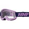 100% Maschera STRATA 2 Viola - Lente Trasparente