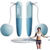 Nuyhgtr Cordless Skipping Rope, Jump Rope with Counter, Adjustable Training Rope, Weighted Fitness Accessories, Sports Supplies for Kids, Adult Fitness Jump Rope for Kids & Adults