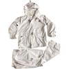 Milageto Tute Ghillie mimetiche Neve Bianca, Abiti da Colore bionico Tutina da Mantello Abbigliamento ' all'
