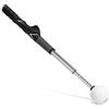 Uanratg Metal Golf Swing Trainer Golf Swing Training Ausilio per Flessibilità, Ritmo e Forza Bastone per Il Riscaldamento del Golf