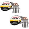 ECOMMUR Pallini Gamo ACUTTEK Rocket (4,5 mm) | 500 Pezzi per Scatola. 0,49 g per pallino. Confezione da 2 scatole. Pallini in Lega. Veloci, precisi e penetranti. Caricatori 10x