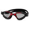 Aqua Speed Aqua-Speed Raptor Monoblocco - Occhialini da Nuoto, da Uomo, Taglia Unica, Colore: Nero/Rosso