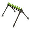 CARMOTTER Supporto per canna da pesca, 2 sezioni telescopiche a 4 gambe 8 rig Roost Kit porta canna da pesca tappo lungo Roost, rack per canna da pesca 50 x 9 x 7 cm