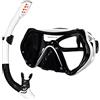 ZENZI Maschera da snorkeling Dry Snorkel Set Maschere per Immersioni per Adulti - Anti-Fog Panoramica Vista Chiara Pacchetti Snorkeling e Attrezzatura Subacquea