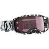 scott Goggle Prospect Amplifier marbl blk/wh rose works