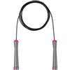 Nike Fundamental Speed Rope Corda per Saltare, Grigio Scuro/Rosa Brillante, Taglia Unica