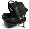 BabyVoyage Seggiolino auto isofix Seggiolino auto confortevole per neonati e bambini piccoli, con parasole e finestrella, seggiolino ergonomico, nero