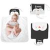 Wanapix | Fasciatoio Portatile per Bambini Personalizzato | Impermeabile | Materassino XL Pieghevole | Cambia Pannolini | Neonato | Pinguino