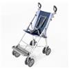 Maclaren Passeggino per disabili Maclaren Major Elite & Pacchetto Accessori * Passeggino per bisogni speciali per bambini più grandi fino a 50 kg (110 lbs) * Chiusura a ombrello * (Blu chiaro/Navy)