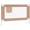 vidaXL Sponda Letto di Sicurezza per Bambini Talpa 100x25cm in Tessuto