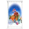 Morbuy 3D Natale Lenzuola con Angoli per Lettino, Morbido Lenzuola da Lettino, Lenzuola Navicella con Angoli Elasticizzati Lenzuola Culla per Bambine e Ragazzi (Regalo di Natale,160x80cm)