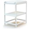 AT4 - Fasciatoio 1 prateleira CONFORT legno - Bianco - 73 x 54 x 90 cm